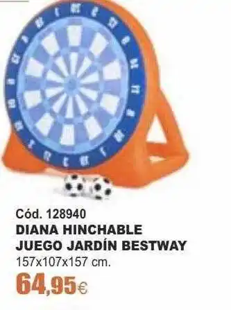 Ferrcash Diana Hinchable Juego Jardín Bestway oferta