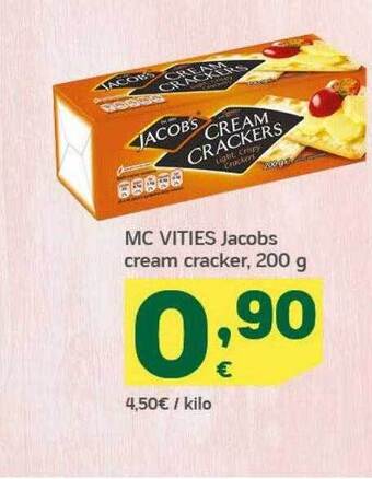 HiperDino Mc Vities Jacobs Cream Cracker oferta
