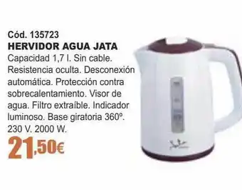 Ferrcash Hervidor Agua Jata oferta