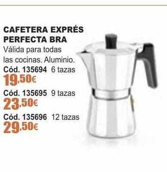 Ferrcash Cafetera Exprés Perfecta Bra oferta