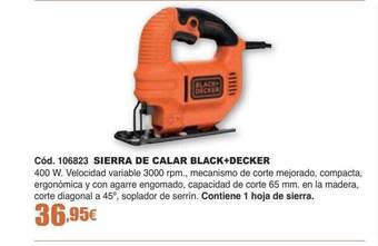 Ferrcash Sierra De Calar Black+decker oferta