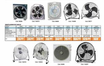 Ferrcash Ventilador De Suelo oferta