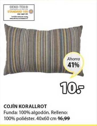 JYSK Cojin Korallrot oferta