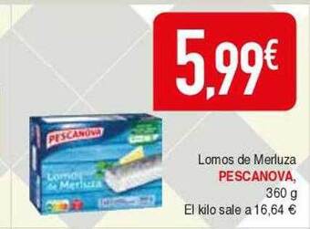Masymas Lomos De Merluza Pescanova oferta