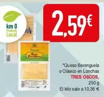 Masymas Queso Berenguela O Clásico En Lonchas Tres Oscos oferta