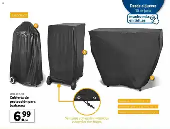 Lidl Grill Meister Cubierta De Protección Para Barbacoa oferta