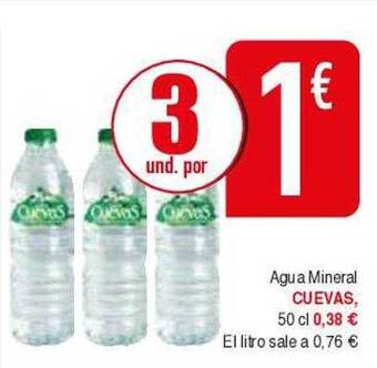 Masymas Agua Mineral Cuevas oferta