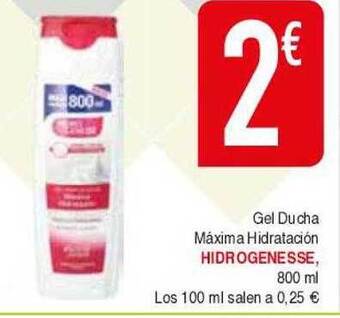 Masymas Gel Ducha Máxima Hidratación Hidrogenesse oferta