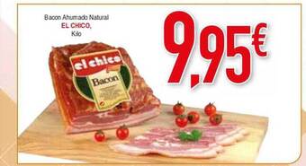 Masymas Bacon Ahumado Natural El Chico oferta