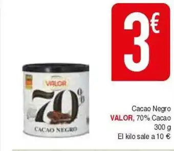 Masymas Cacao Negro Valor oferta