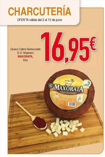 Masymas Queso Cabra Semicurado D.o. Majorero Maxorata oferta