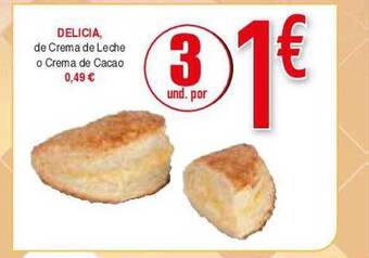Masymas Delicia De Crema De Leche O Crema De Cacao oferta