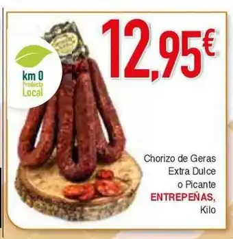 Masymas Chorizo De Geras Extra Dulce O Picante Entrepeñas oferta