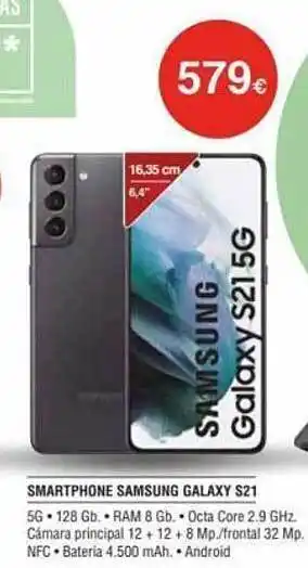 Milar Smartphone Samsung Galaxy S21 oferta