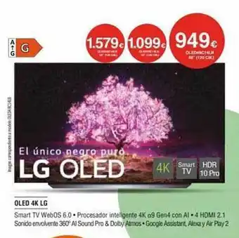 Milar Lg Oled 4k Smart Tv oferta