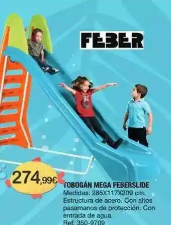 Todojuguete Tobogán Mega Feberslide oferta