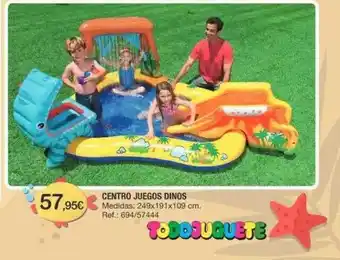 Todojuguete Centro Juegos Dinos oferta