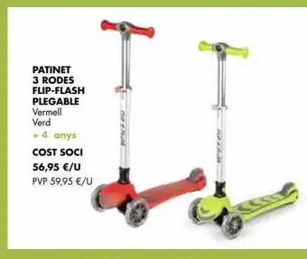 Abacus Patinet 3 Rodes Flip-flash Plegable oferta