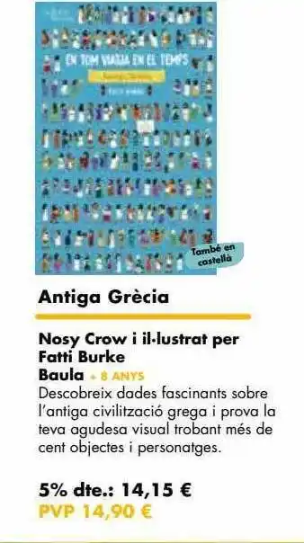 Abacus Antiga Grècia Nosy Crow I Illustrat Per Fatti Burke Baula oferta