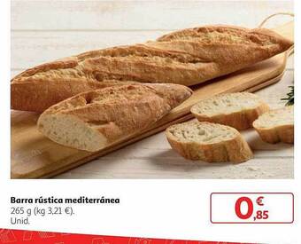 Alcampo Barra Rústica Mediterránea oferta