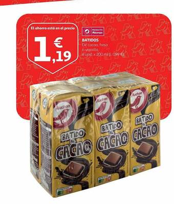 Alcampo Batidos oferta