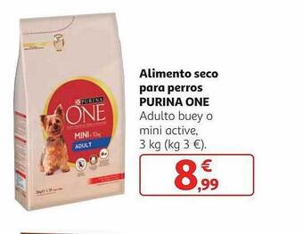 Alcampo Alimento Seco Para Perros Purina One oferta
