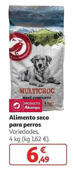 Alcampo Alimento Seco Para Perros oferta