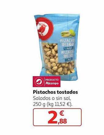 Alcampo Pistachos Tostados oferta