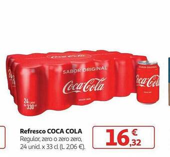 Alcampo Refresco Coca Cola oferta