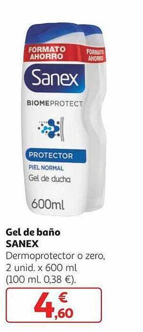 Alcampo Gel De Baño Sanex oferta