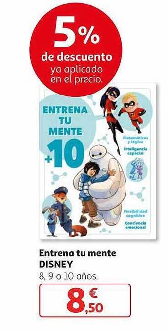 Alcampo Entrena Tu Mente Disney oferta