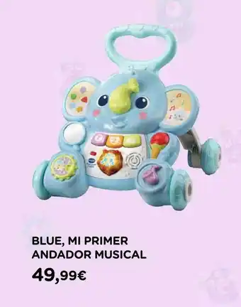 Hipercor Blue, Mi Primer Andador Musical oferta