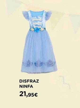 Hipercor Disfraz Ninfa oferta