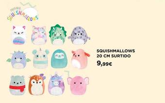 Hipercor Squishmallows 20 Cm Surtido oferta