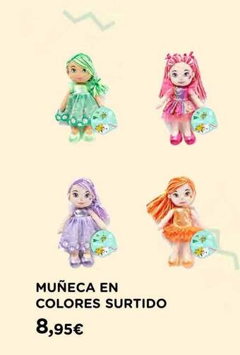 Hipercor Muñeca En Colores Surtido oferta