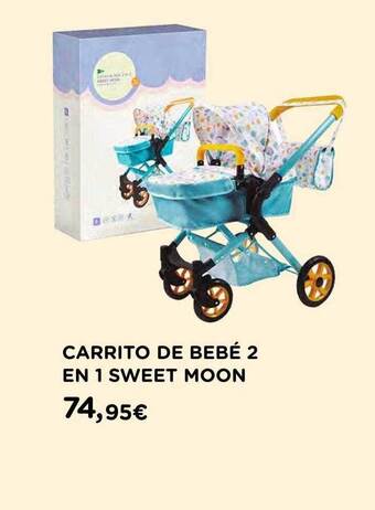 Hipercor Carrito De Bebé 2 En 1 Sweet Moon oferta