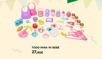 Hipercor Todo Para Mi Bebé oferta