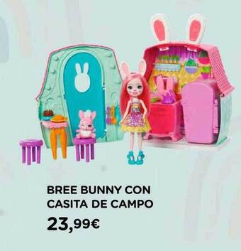 Hipercor Bree Bunny Con Casita De Campo oferta