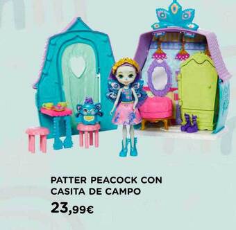 Hipercor Patter Peacock Con Casita De Campo oferta