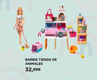 Hipercor Barbie Tienda De Animales oferta