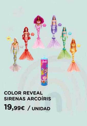 Hipercor Color Reveal Sirenas Arcoiris oferta