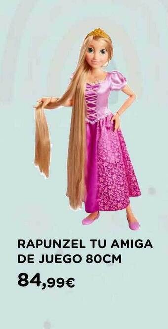 Hipercor Rapunzel Tu Amiga De Juego 80cm oferta