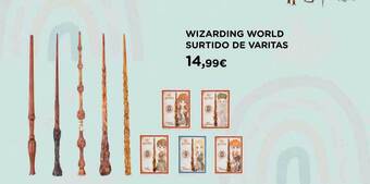 Hipercor Wizarding World Surtido De Varitas oferta