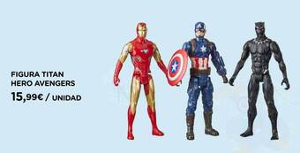 Hipercor Figura Titan Hero Avengers oferta