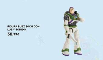 Hipercor Figura Buzz 30cm Con Luz Y Sonido oferta