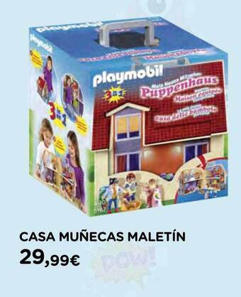 Hipercor Casa Muñecas Maletín oferta