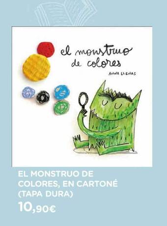 Hipercor El Monstruo De Colores En Cartoné Tapa Dura oferta