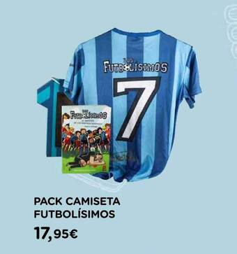 Hipercor Pack Camiseta Futbolisimos oferta
