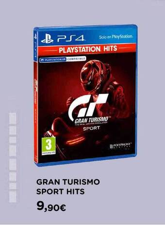 Hipercor Gran Turismo Sport Hits oferta