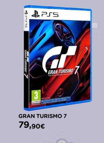 Hipercor Gran Turismo 7 oferta